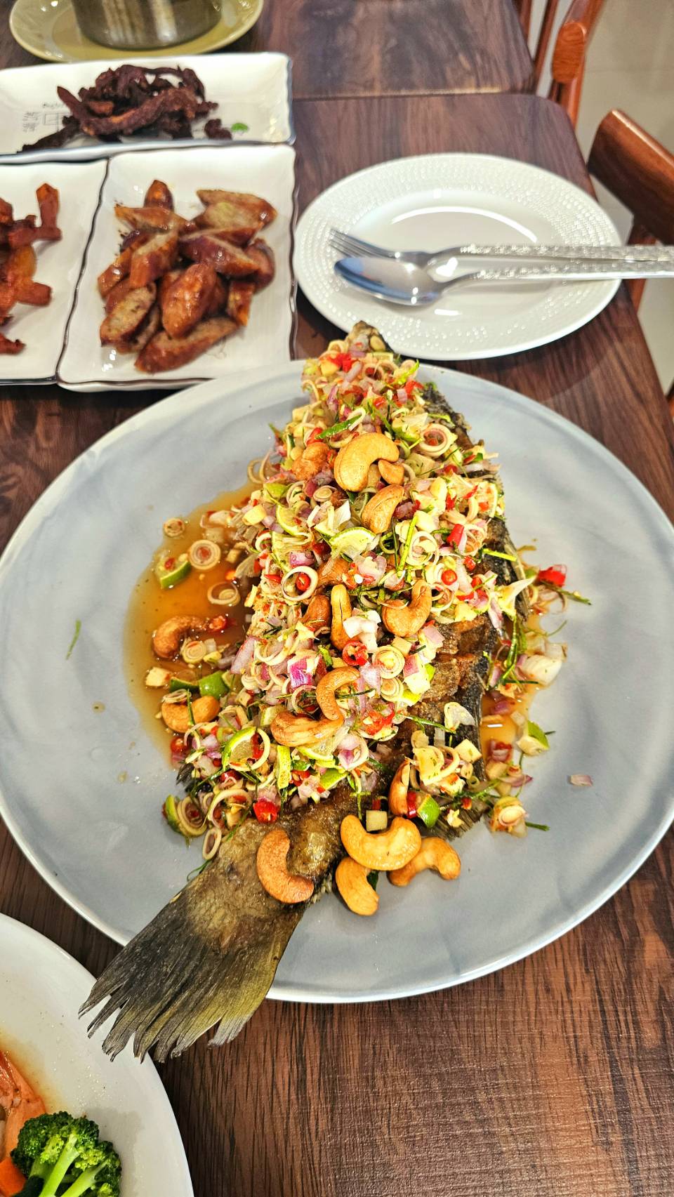 Thai fish dish